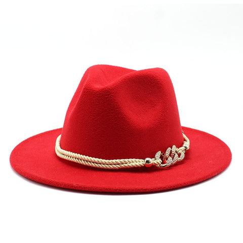 Wide Brim Simple Church Derby Top Hat
