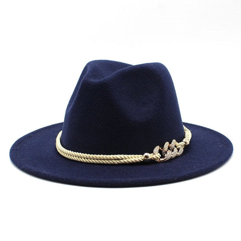 Wide Brim Simple Church Derby Top Hat