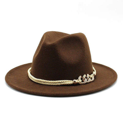 Wide Brim Simple Church Derby Top Hat