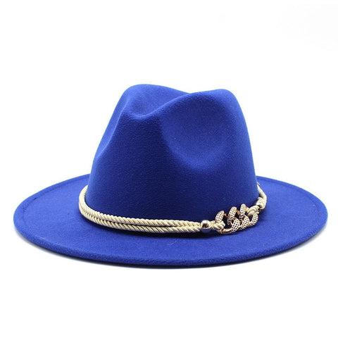 Wide Brim Simple Church Derby Top Hat
