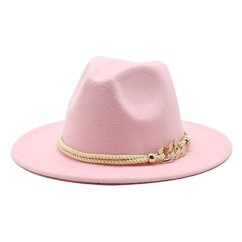 Wide Brim Simple Church Derby Top Hat