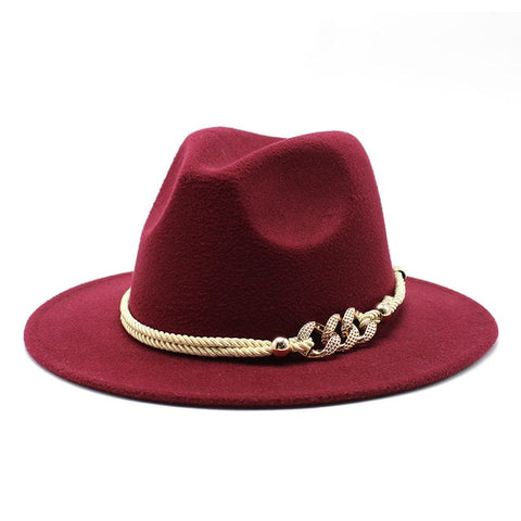 Wide Brim Simple Church Derby Top Hat