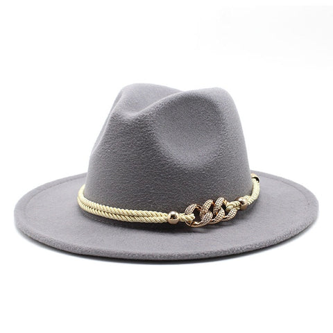Wide Brim Simple Church Derby Top Hat