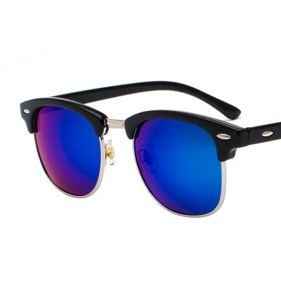 Classic Semi-Rimless Sunglasses
