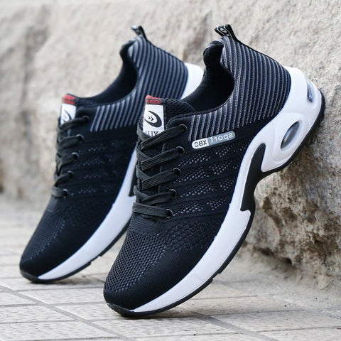 Men Sneakers Air Cushion Outdoor Walking Shoes