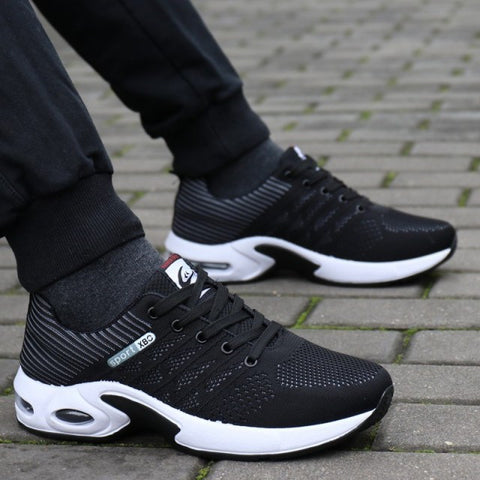 Men Sneakers Air Cushion Outdoor Walking Shoes