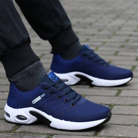 Men Sneakers Air Cushion Outdoor Walking Shoes