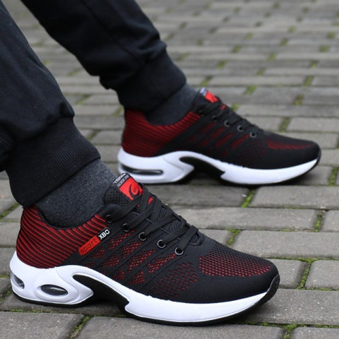 Men Sneakers Air Cushion Outdoor Walking Shoes