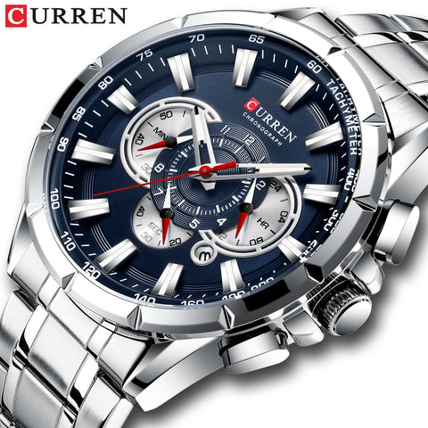 CURRENCasual Sport Chronograph Men's Watches