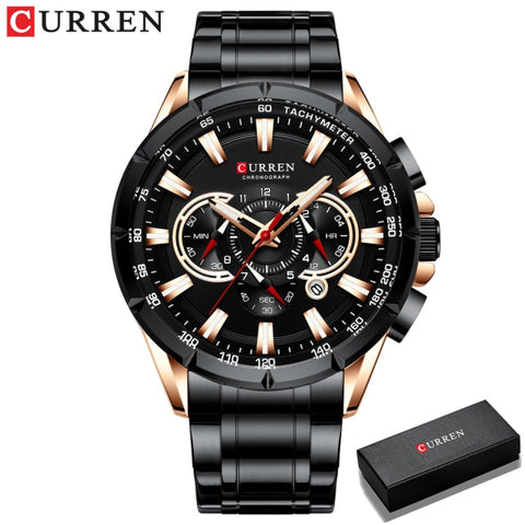 CURRENCasual Sport Chronograph Men's Watches