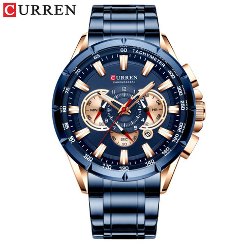 CURRENCasual Sport Chronograph Men's Watches
