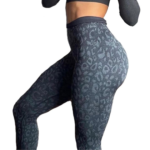 Leopard yoga legging