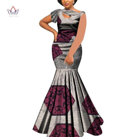 Bazin Riche Style Femme Bodycon Lady Print Wax Plus Size