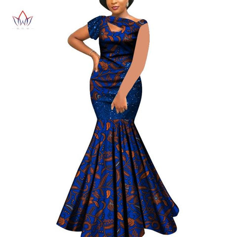 Bazin Riche Style Femme Bodycon Lady Print Wax Plus Size