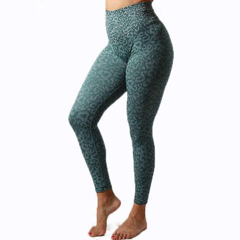 Leopard yoga legging