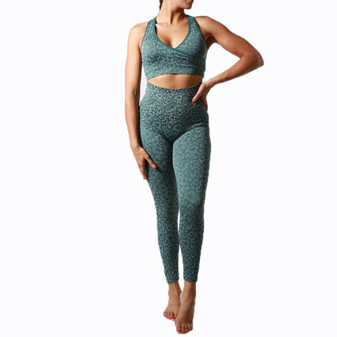 Leopard yoga legging